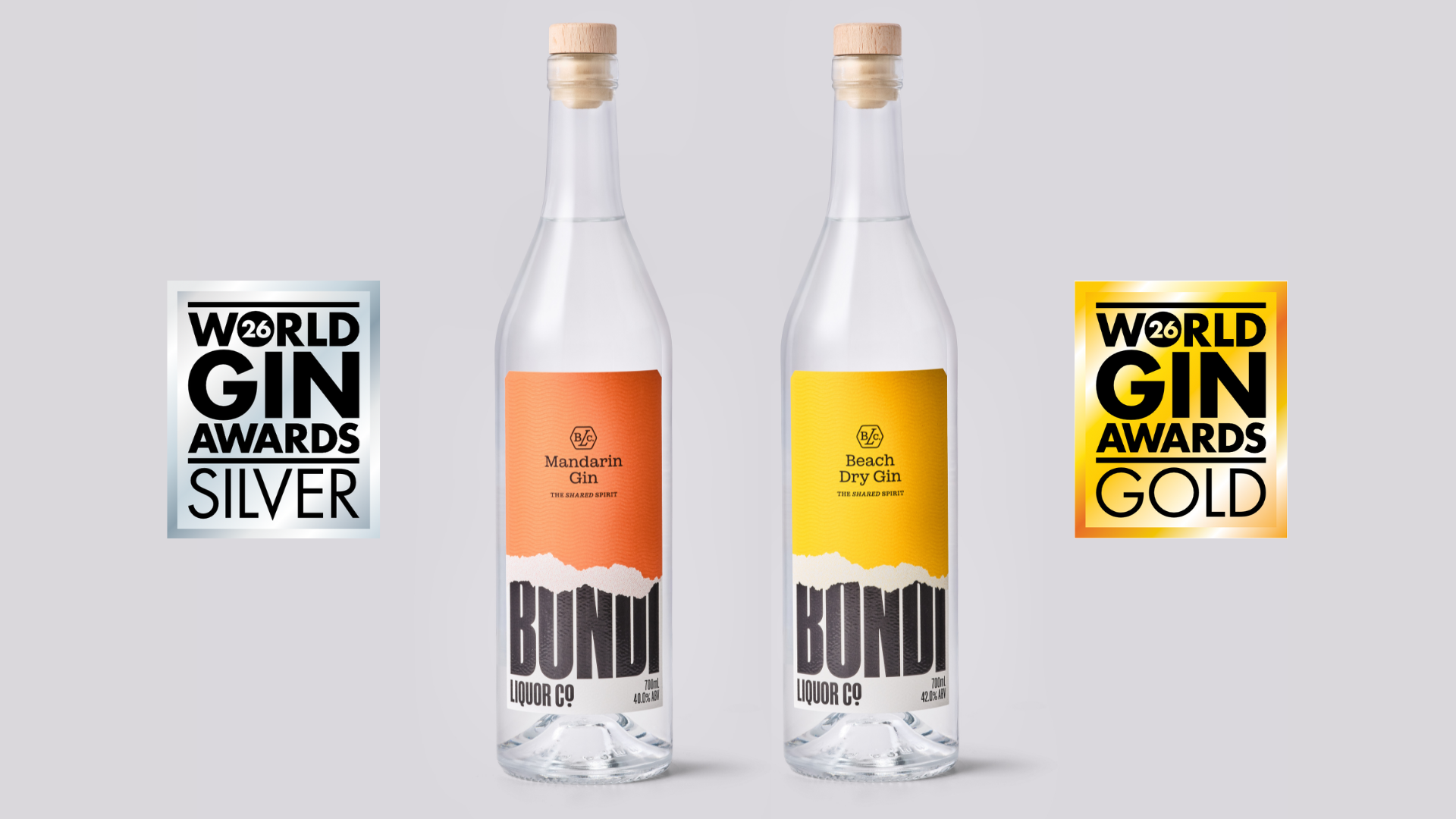 Bondi Liquor Co Wins Gold & Silver at the World Gin Awards 2026